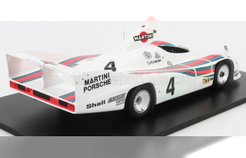 PORSCHE 936/77 2.1l Twin Turbo Team Martini Racing Porsche System №4 Winner 24h Le Mans (1977) Jacky Ickx - Hurley Hywood - Jurgen Barth, White Red Blue