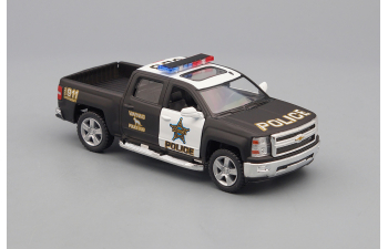 CHEVROLET Silverado Police (2014), black / white