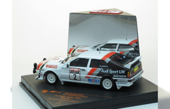 AUDI Quattro #2 H.Mikkola/A.Hertz Scottish Rally Winner (1982), white