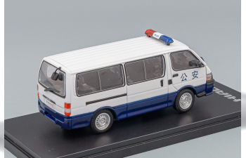 JINBEI Haise SY6480 / TOYOTA Hiace H100 China Police, white / blue