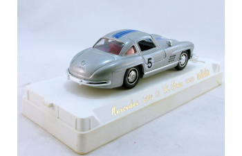 MERCEDES-BENZ 300SL "5", серия Age d`or solido, серебристый с синей полосой