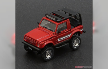 SUZUKI Jimny SJ413, red left hand drive