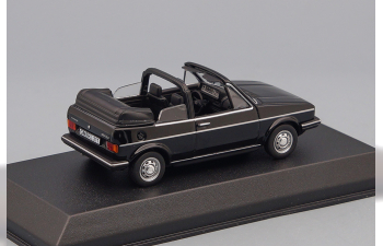 VOLKSWAGEN Golf I Cabriolet (1981), black