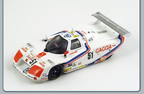 LANCIA LC1 №51 Le Mans (M.Sigala - O.Larrauri - M.Cohen Olivar) 1983, white
