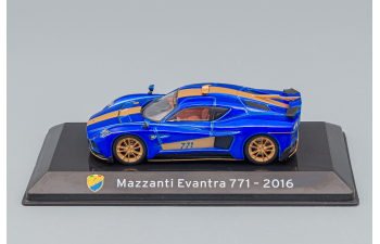 MAZZANTI Evantra 771 (2016) - Con Vetrina - With Showcase, Blue Gold