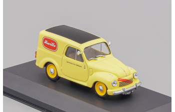 FIAT 500c Furgoncino Van Barilla (1951), yellow