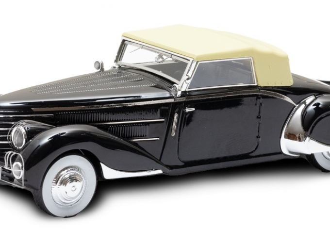 DELAGE D8-85 Clabot Roadster by Henri Chapron 1935 Closed, black