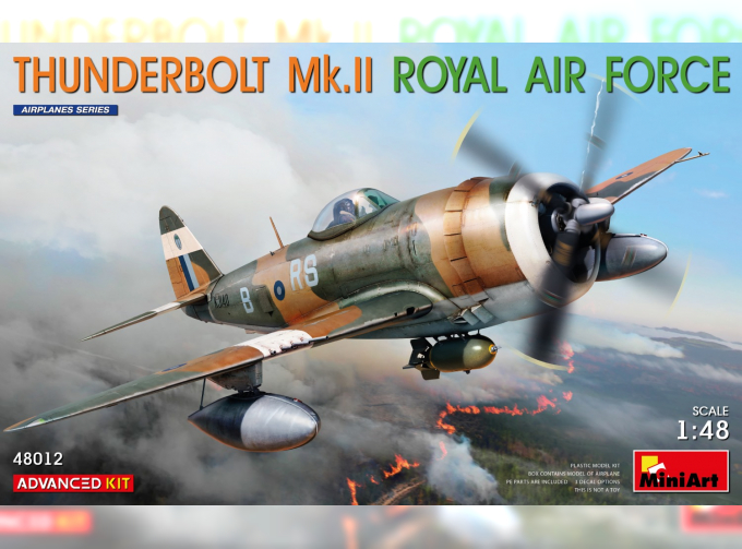 Сборная модель THUNDERBOLT Mkii Airplane Military 1942