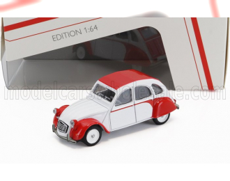 CITROEN 2cv (1976), White Red