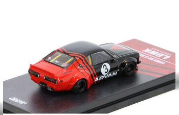MAZDA Rx-3 LBWK #3 Savanna Advan, black/red