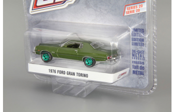 FORD Gran Torino 1976 Dark Green Metallic (Greenlight!)