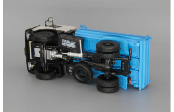 Минский 55514020 самосвал (1996-1999), серый / синий