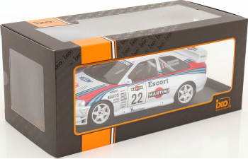 FORD Escort Wrc Team Martini Racing Jolly Club N 22 Rally Sanremo (1998) Angelo Medeghini - Barbara Capoferri Medeghini, White Red Blue