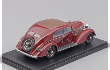 Austro-Daimler ADR 8 Alpine Sedan 1932, dark red