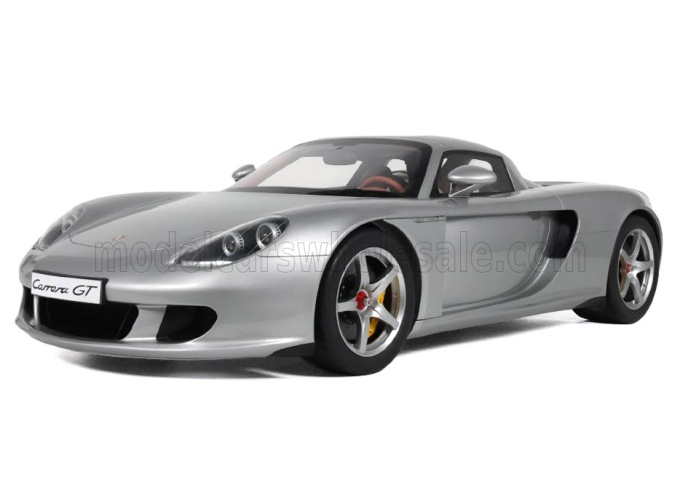 PORSCHE Carrera GT (2003) - CON VETRINA - WITH SHOWCASE, silver