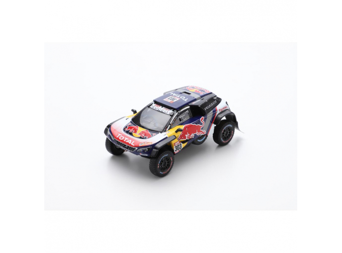 PEUGEOT 3008 DKR Maxi #303 - Team Peugeot Total - Winner Dakar 2018 C. Sainz - L. Cruz