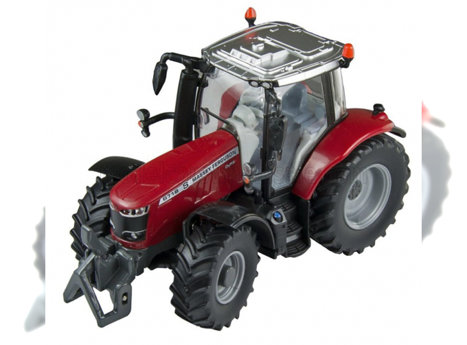 MASSEY FERGUSON 6718 Tractor (2016), Red Silver