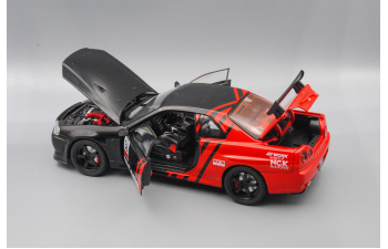 NISSAN Skyline GT-R, чёрный, 26 см.