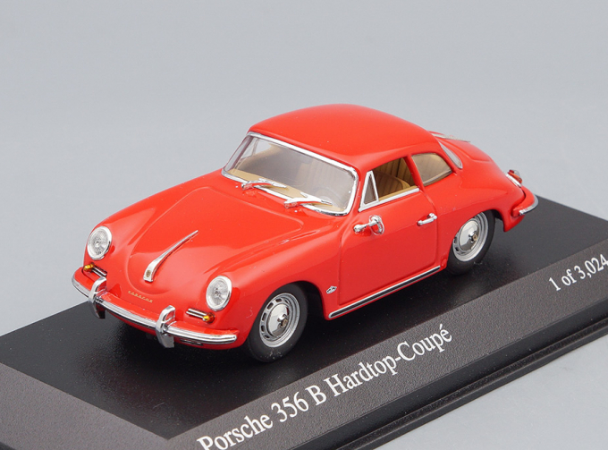 PORSCHE 356 B Hardtop-Coupe (1961), red