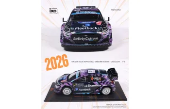 FORD PUMA WRC RALLY1 TEAM M-SPORT WRT №13 RALLY MONTECARLO (2026) GREGOIRE MUNSTER - LOUIS LOUKA