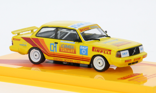 VOLVO 240 Turbo (1988), yellow