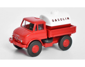 MERCEDES-BENZ Unimog U 406 Gasolin, red