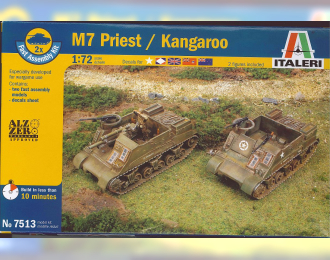 Сборная модель САУ M7 Priest/Kangaroo