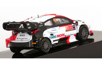 TOYOTA Yaris Gr Rally1 Team Toyota Gazoo Racing Wrt N33 2nd Rally Ypres (2022) Elfyn Evans - Scott Martin, White Red Black