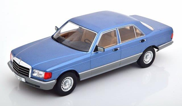 MERCEDES-BENZ 500SE S-class (W126) (1979), Metallic Blue