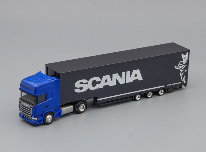 SCANIA R440, blue / grey