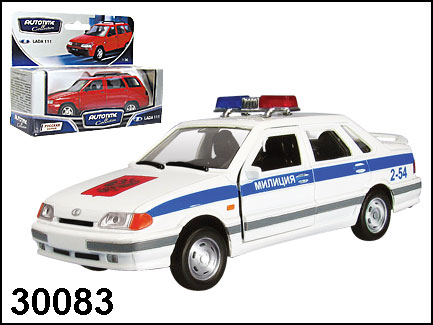 ВАЗ 2115 Samara Полиция, белый
