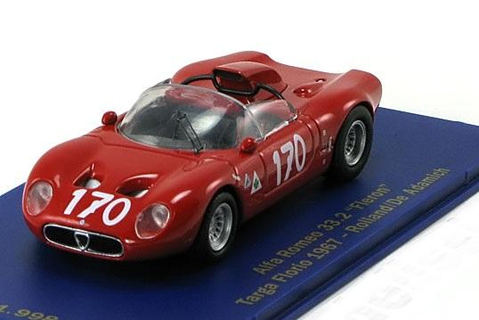 ALFA ROMEO 33.2 Fleron №170 Targa Florio, Rolland/de Ardanich (1967)