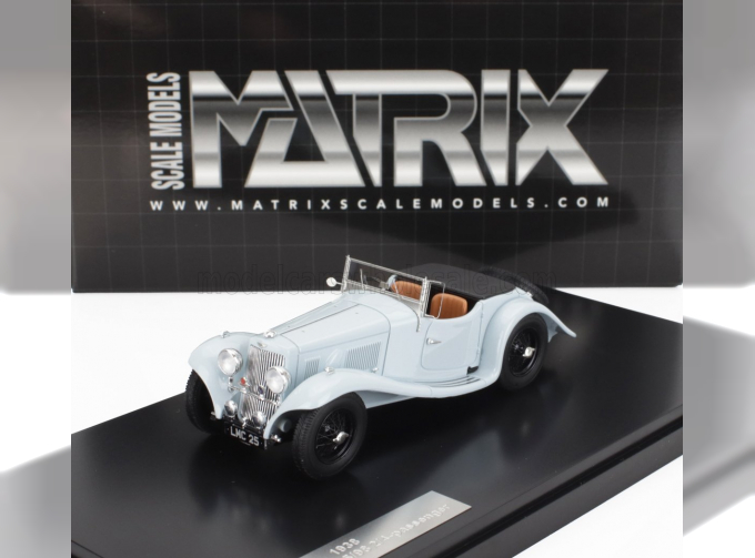 ASTON MARTIN 15/98 2-4 Seater Roadster Open (1938), Grey