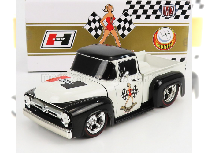 FORD F-100 Pick-up Hurst Custom (1956), White Black