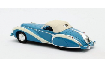 TALBOT-LAGO T26 GS Cabriolet Saoutchik #110110 (закрытый) 1948 Blue