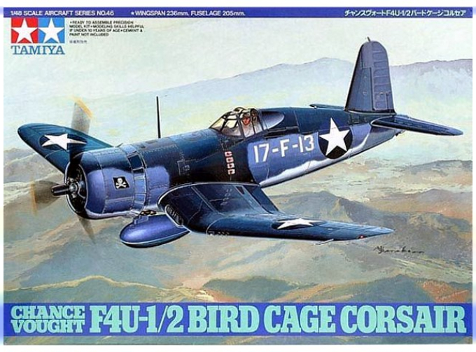 Сборная модель C.V.F4U-1/2 Bird Cage Corsair