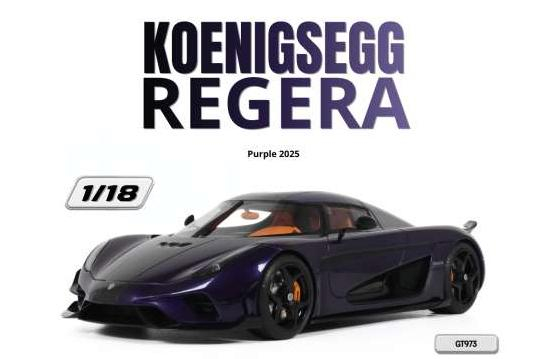 KOENIGSEGG Regera (2025), purple
