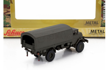 MAN 630 Truck Telonato German Army 2-assi (1958), Military Green
