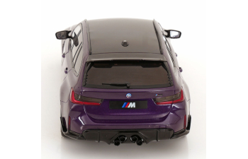 BMW M3 (G81) Competition M XDrive Touring (2024), purple-metallic