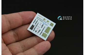 3D Декаль интерьера кабины Ка-52 (Dream Model) (с 3D-печатными деталями)