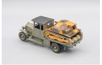 Ursus A грузовик с танкеткой ТКS (1939) Польша