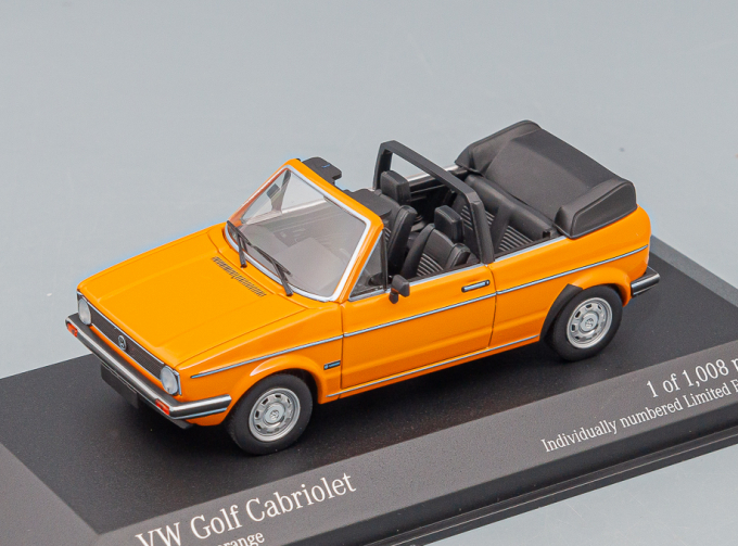 VOLKSWAGEN Golf I Cabriolet (1980), orange