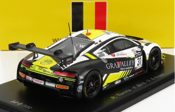 AUDI R8 Lms Gt3 Team Wrt N31 24h Spa (2021) R.Tomita - F.Bird - V.Eriksen, White Black Yellow