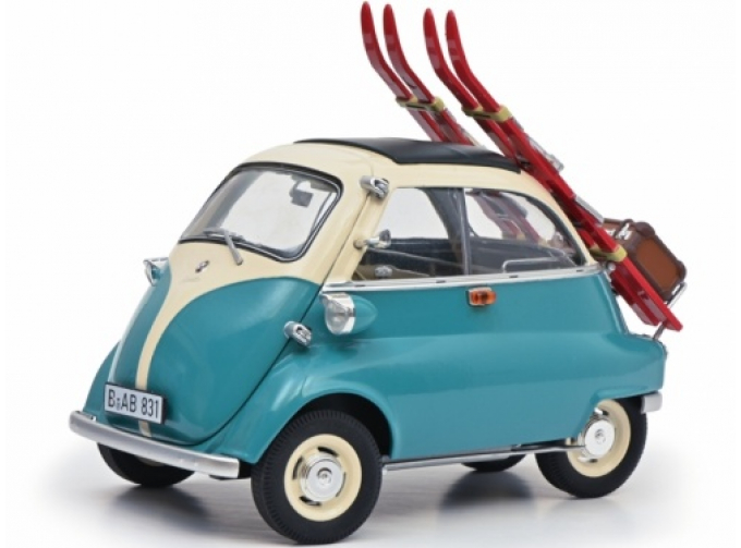 BMW Isetta, blue / beige