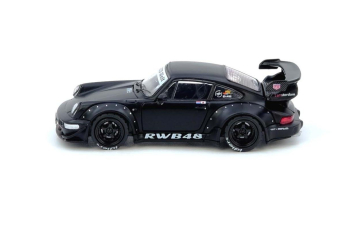 PORSCHE RWB 964, black matt