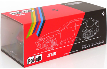FERRARI Purosangue (2022) - Numbered One By One, Rosso Magma - Red Met