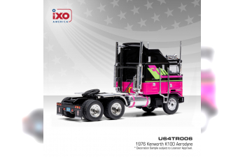 KENWORTH K100 Aerodyne (1976), black/pink