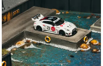 NISSAN GT-R (R35) LB-Silhouette Works #23 (2026), white 