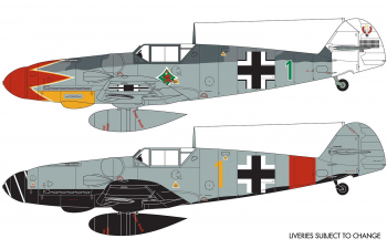 Сборная модель Messerschmitt Bf109G-6