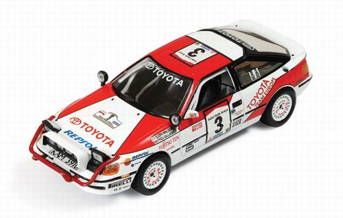 TOYOTA Celica 4WD 3 B.Waldegard-F.Gallagher Winner Safari Rally (1990), red